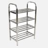 Range chaussure en inox 4 étagère 62x23x69 cm – Image 3