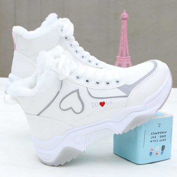 basket velours femme