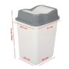 Poubelle violet 50 L